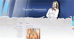 Desktop Screenshot of dagmargrossmann.com